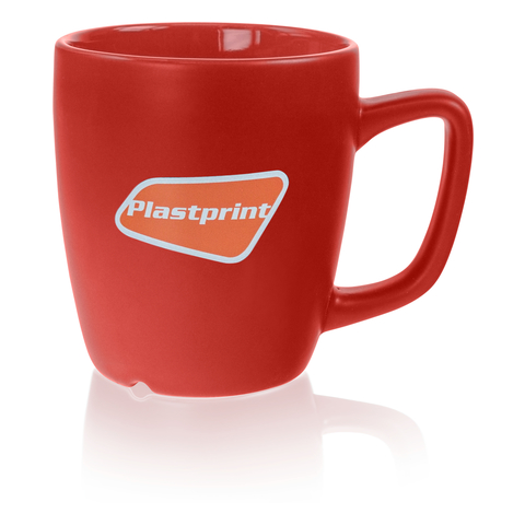 Stengodsmugg Parga 27 cl - 4 olika muggfärger - Inklusive 1-färgstryck - Stafflade priser - 4