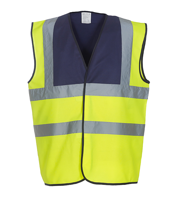 Reflexväst, Hi Vis 2 Band & Braces Waistcoat - 24 olika färger - 11