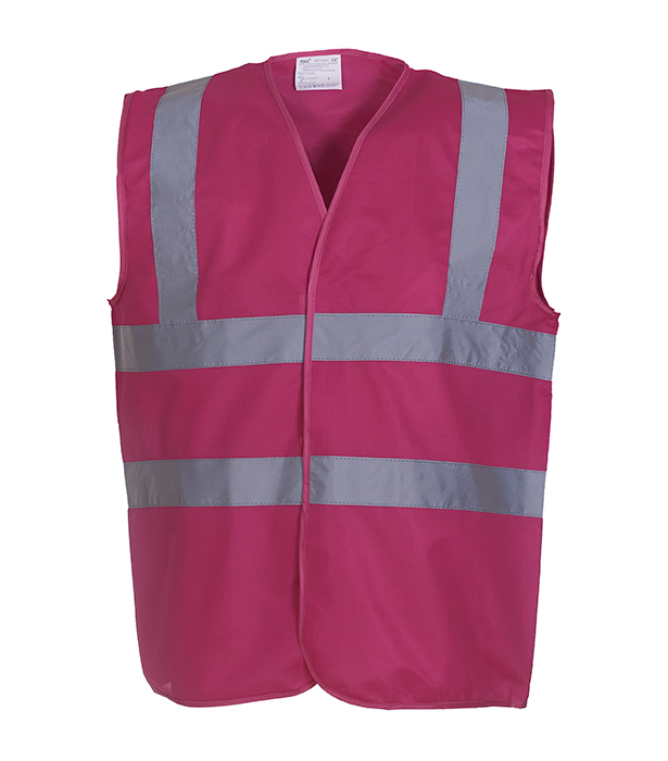 Reflexväst, Hi Vis 2 Band & Braces Waistcoat - 24 olika färger - 19