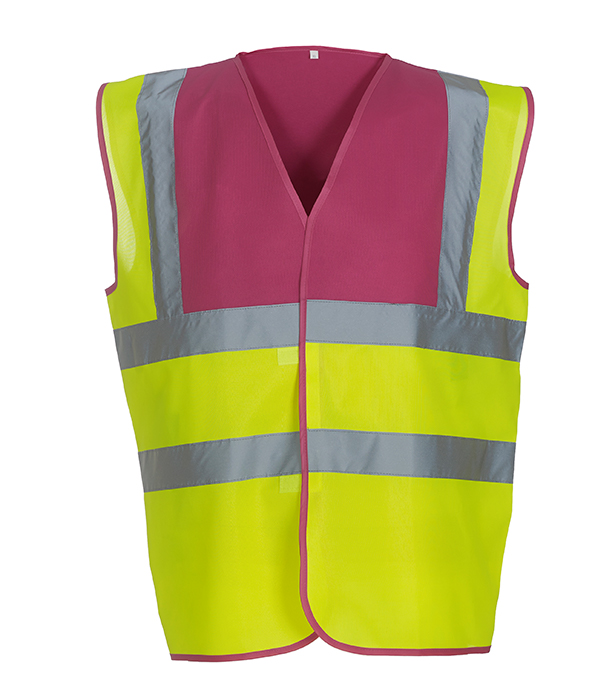 Reflexväst, Hi Vis 2 Band & Braces Waistcoat - 24 olika färger - 20