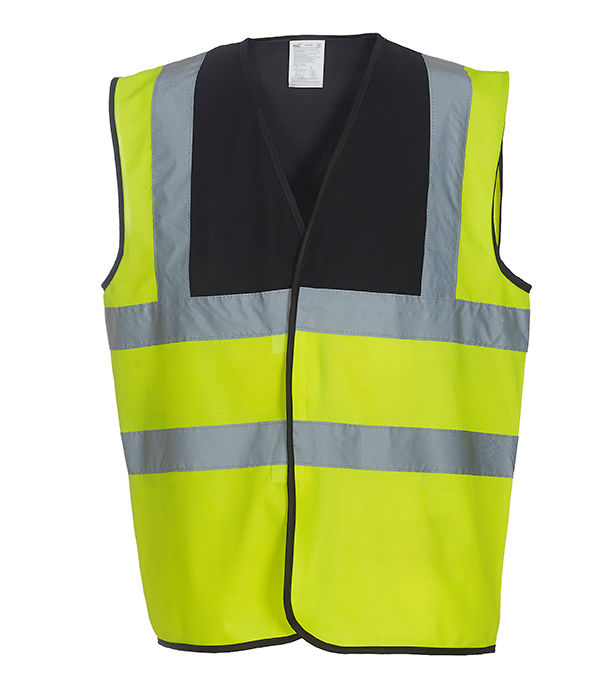 Reflexväst, Hi Vis 2 Band & Braces Waistcoat - 24 olika färger - 5
