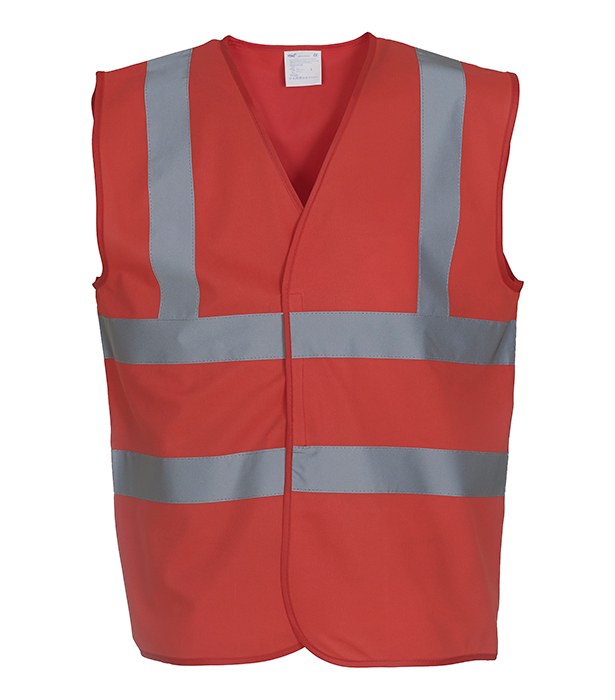 Reflexväst, Hi Vis 2 Band & Braces Waistcoat - 24 olika färger - 21