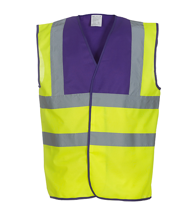 Reflexväst, Hi Vis 2 Band & Braces Waistcoat - 24 olika färger - 18