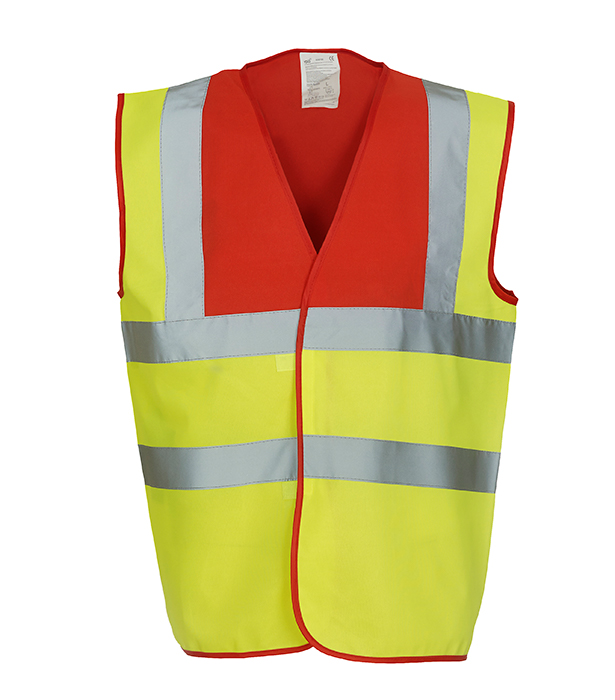 Reflexväst, Hi Vis 2 Band & Braces Waistcoat - 24 olika färger - 22