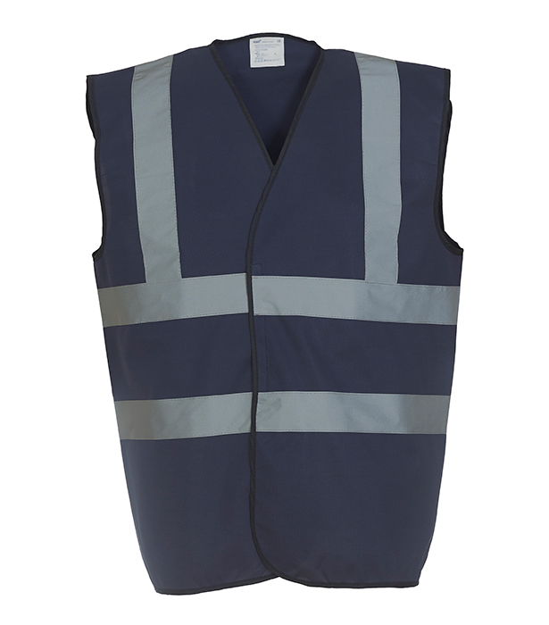 Reflexväst, Hi Vis 2 Band & Braces Waistcoat - 24 olika färger - 10