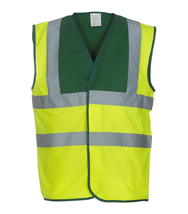 Reflexväst, Hi Vis 2 Band & Braces Waistcoat - 24 olika färger - 15