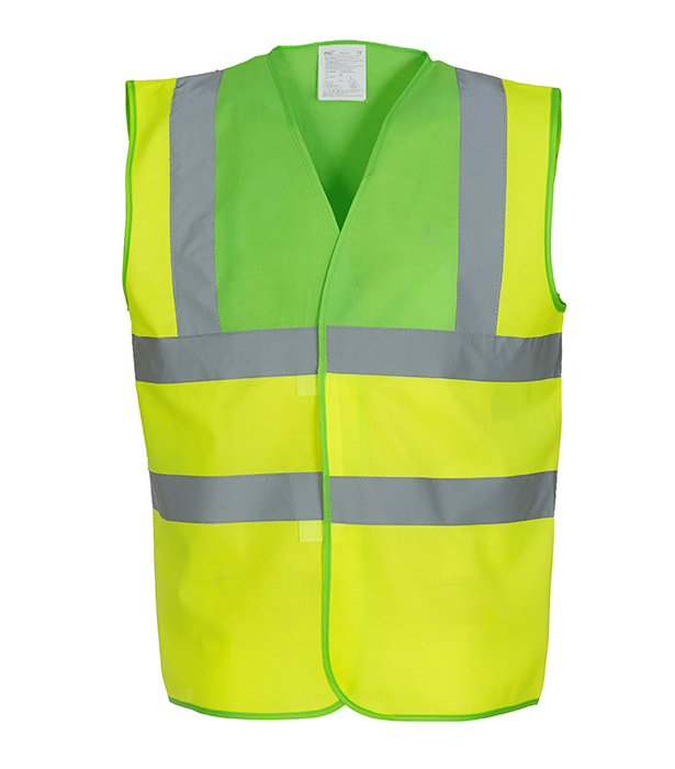 Reflexväst, Hi Vis 2 Band & Braces Waistcoat - 24 olika färger - 8