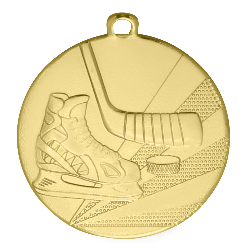 Medaljer 50 mm präglade - Ishockey - Guld, Silver och Brons