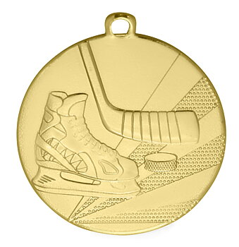 Medaljer 50 mm präglade - Ishockey - Guld, Silver och Brons