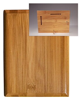 Väggplakett i Bambu 200x150 mm