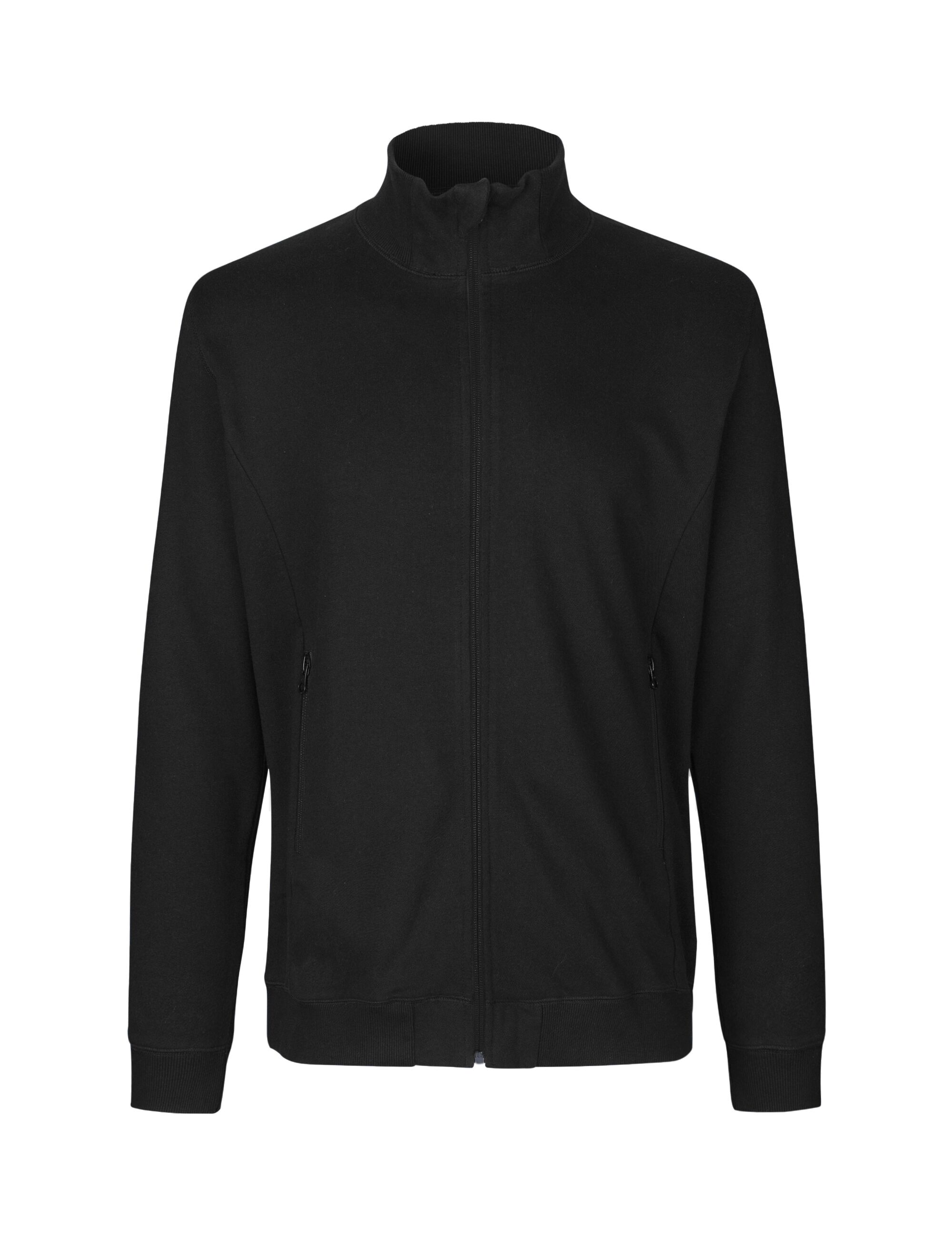 Sweatshirtjacka med hög krage - Unisex - Neutral - Fairtrade, EKO & GOTS - 4 olika färger - 3