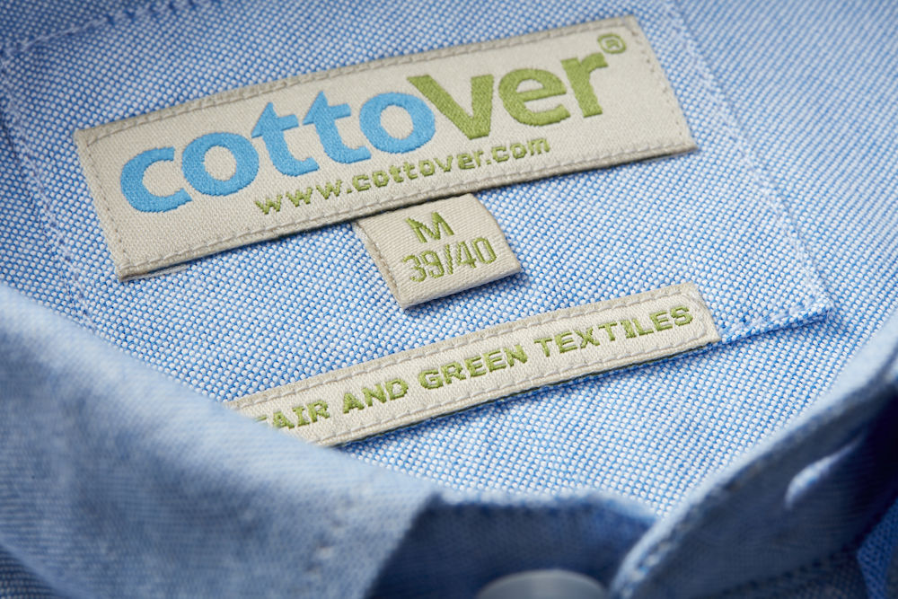 Herrskjorta Oxford Slim Fit - Cottover - Fairtrade, EKO & GOTS - Ljusblå - 2