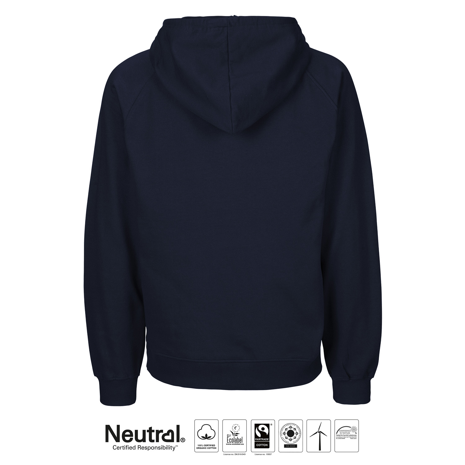 Hoodie ÖSS - Herr - Neutral - Fairtrade & EKO - Navy - 2