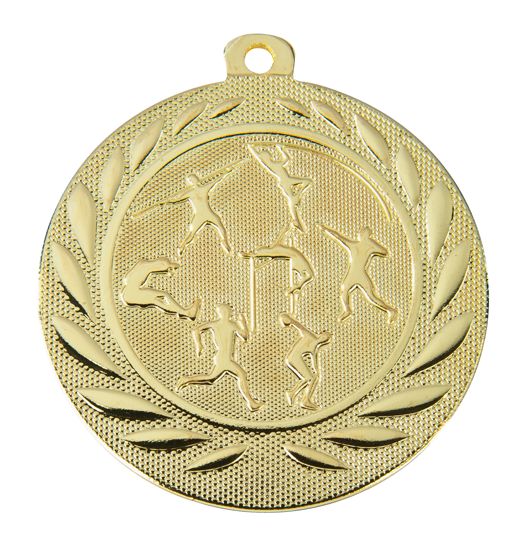 Medaljer 50 mm präglade - Friidrott - Guld, Silver, Brons