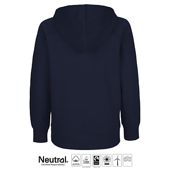 Hoodie ÖSS - Barn - Neutral - Fairtrade & EKO - Navy