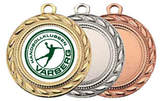 Medaljer 40 mm - Guld, Silver, Brons - 2