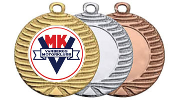 Medaljer 40 mm - Guld, Silver, Brons - 2