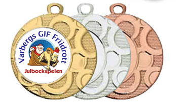 Medaljer 40 mm - Guld, Silver, Brons - 2