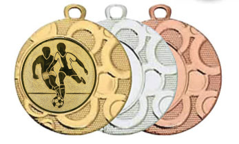 Medaljer 40 mm - Guld, Silver, Brons - 3