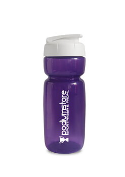 Sportflaska Hit 600ml - Lila transparent 