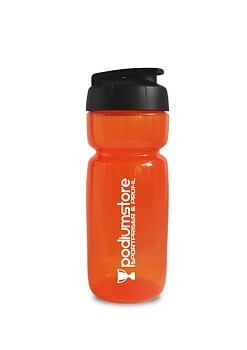 Sportflaska Hit 600ml - Orange transparent