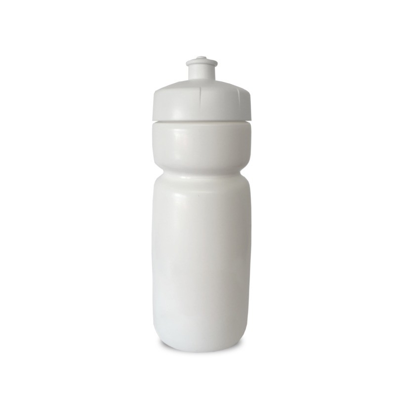 Sportflaska Hit soft Bio  600ml - Vit solid - Miljöalternativet - 2