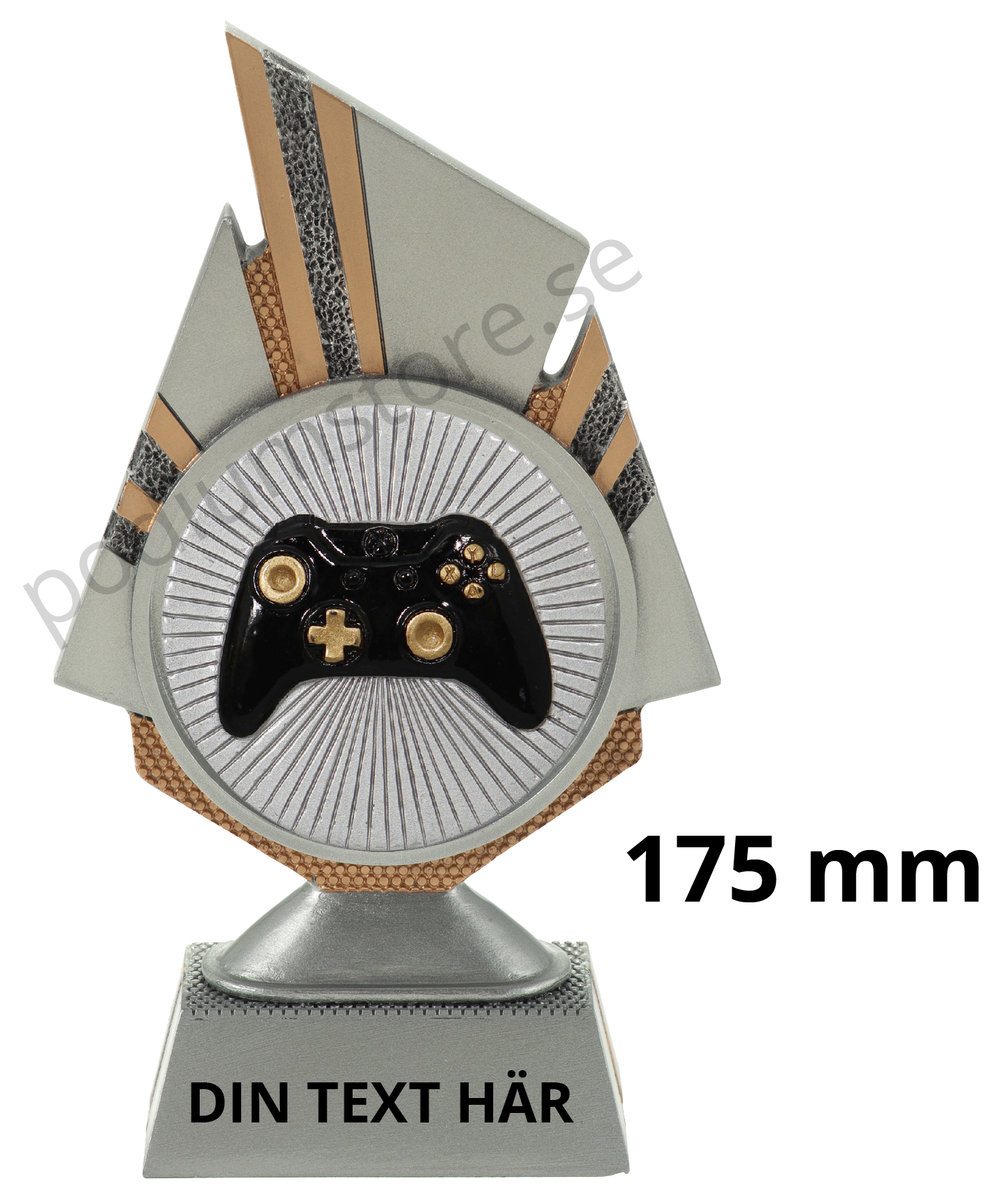 E-sport statyett Blaze 1.0 - 175 mm - Inklusive skylt med text