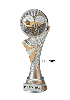 Padeltennis statyett Blaze 2.0 - 225 mm - Inklusive skylt med text