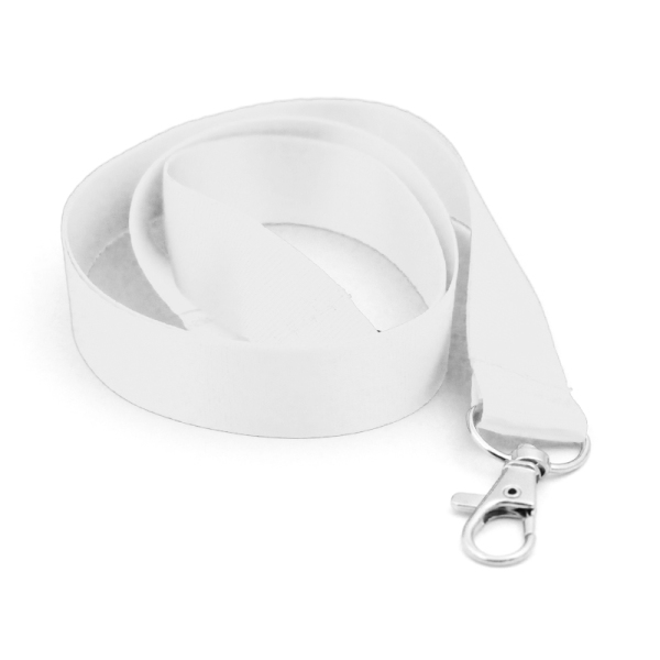 Logoband Neutrala utan tryck - White