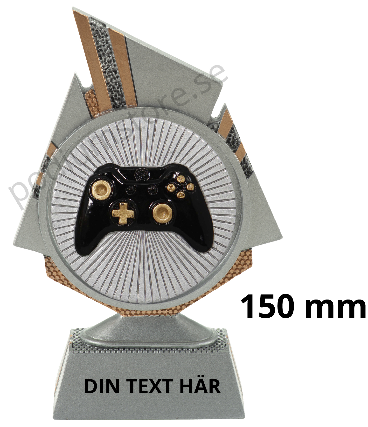 E-sport statyett Blaze 1.0 - 150 mm - Inklusive skylt med text