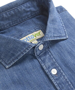 Jeansskjorta - Herr - Cottover - Fairtrade, EKO & GOTS