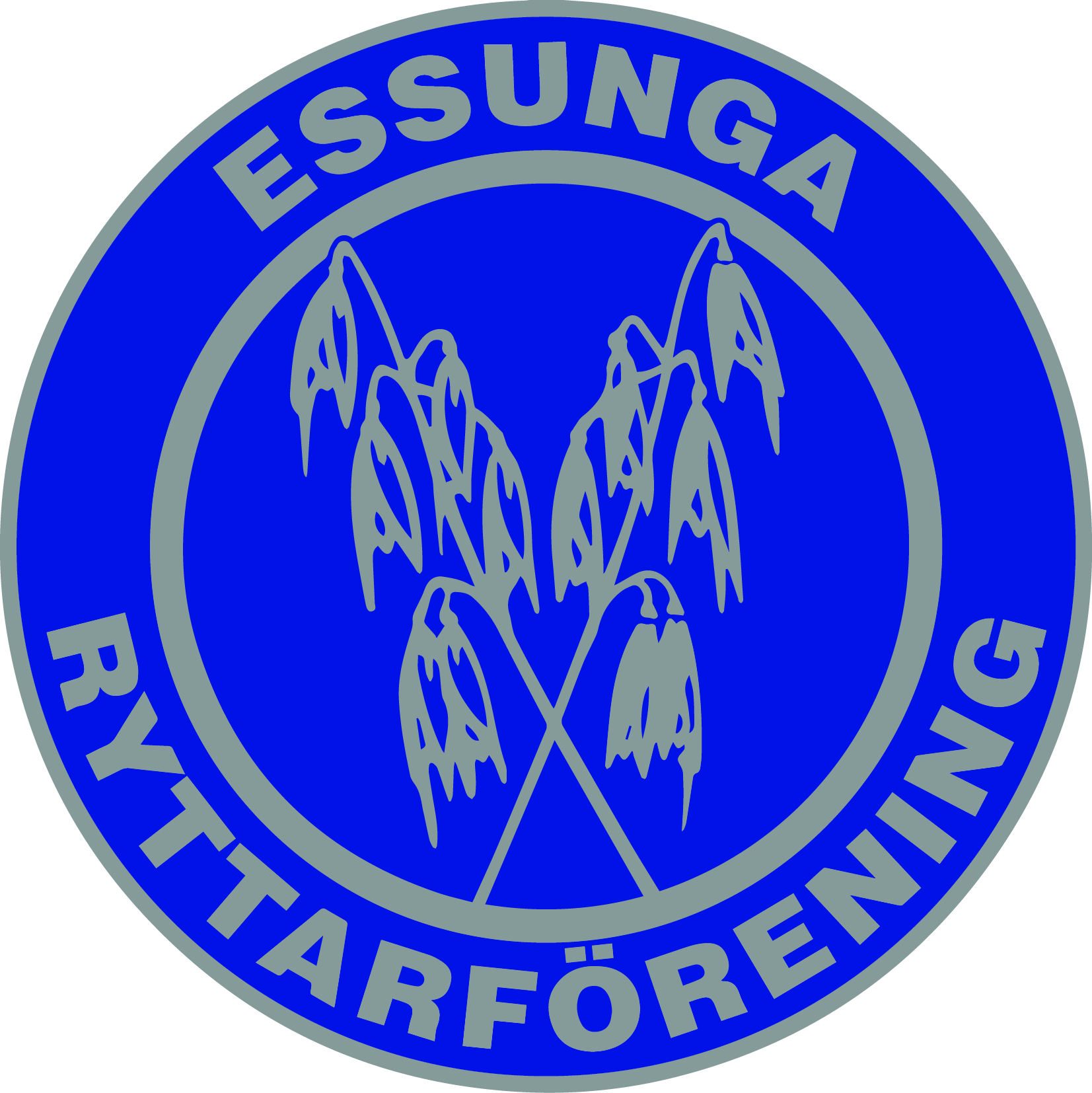 Runda Stallplaketter - 140 mm Ø - Metall - 4-färgstryck