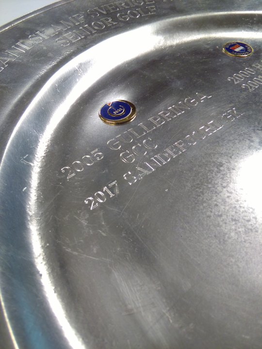 Inlämnade vandringspriser för gravyr