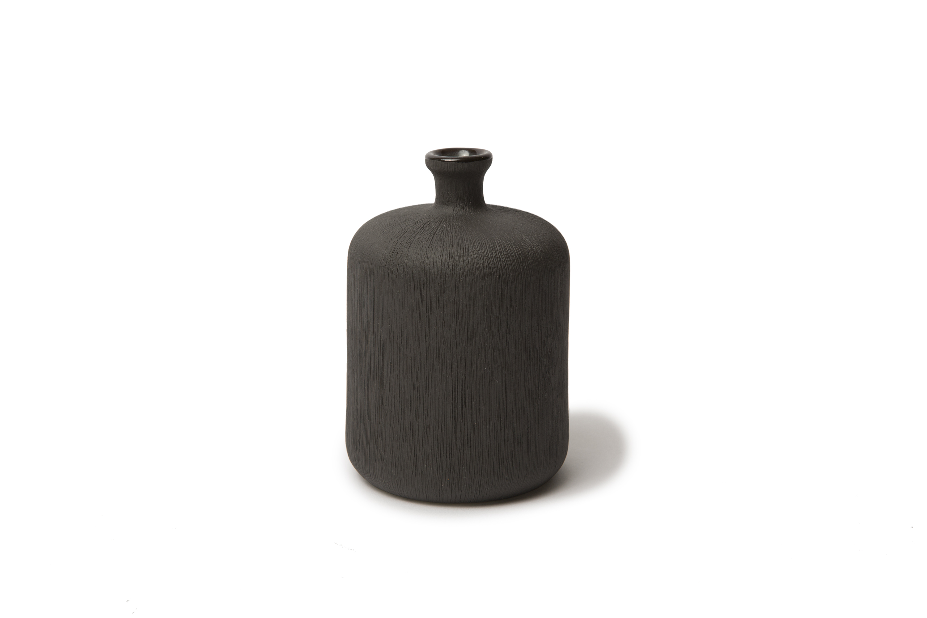 Vase New Bottle medium Black (darkbrown)