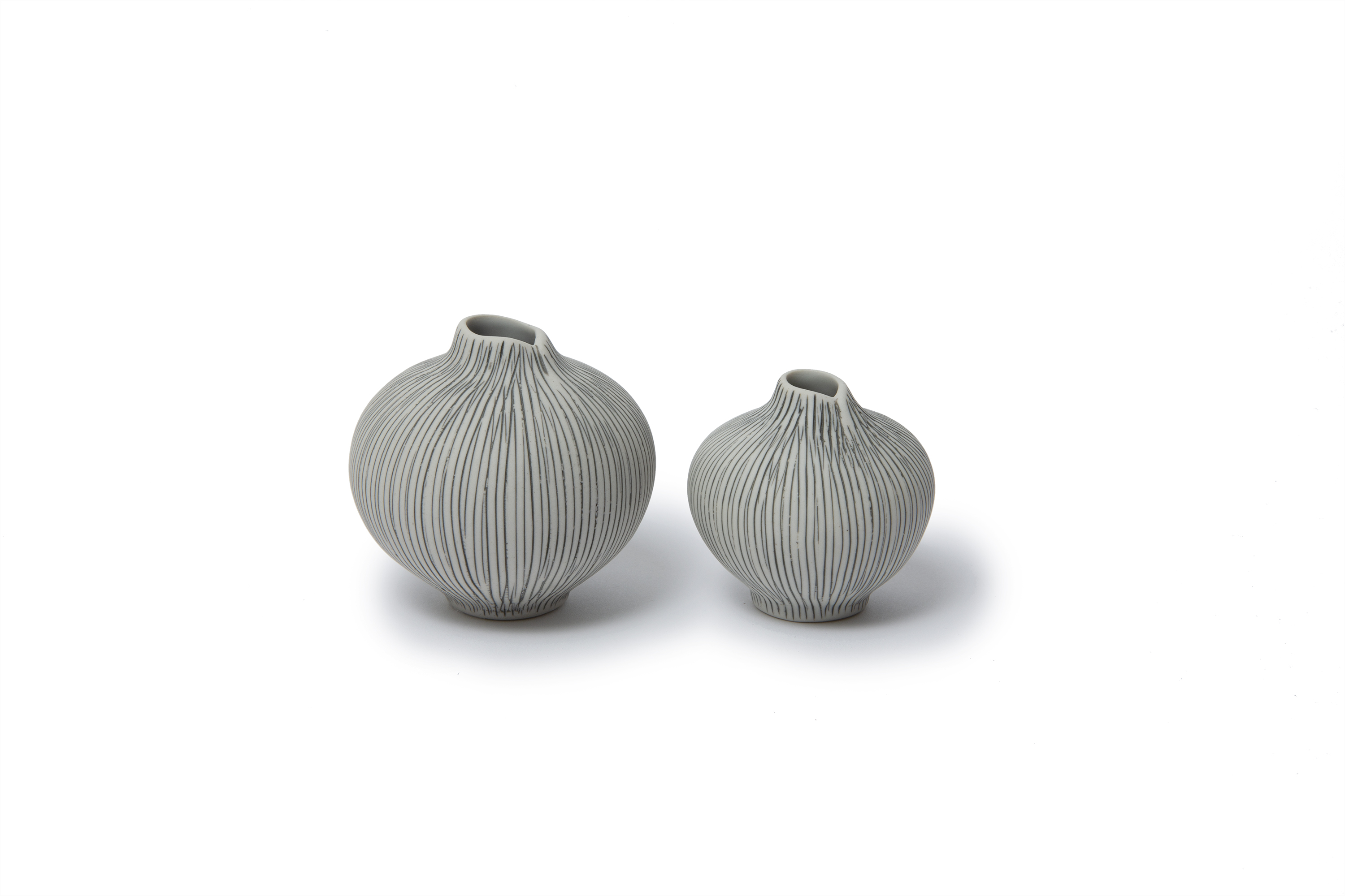 Vase LINE medium Grey - 2