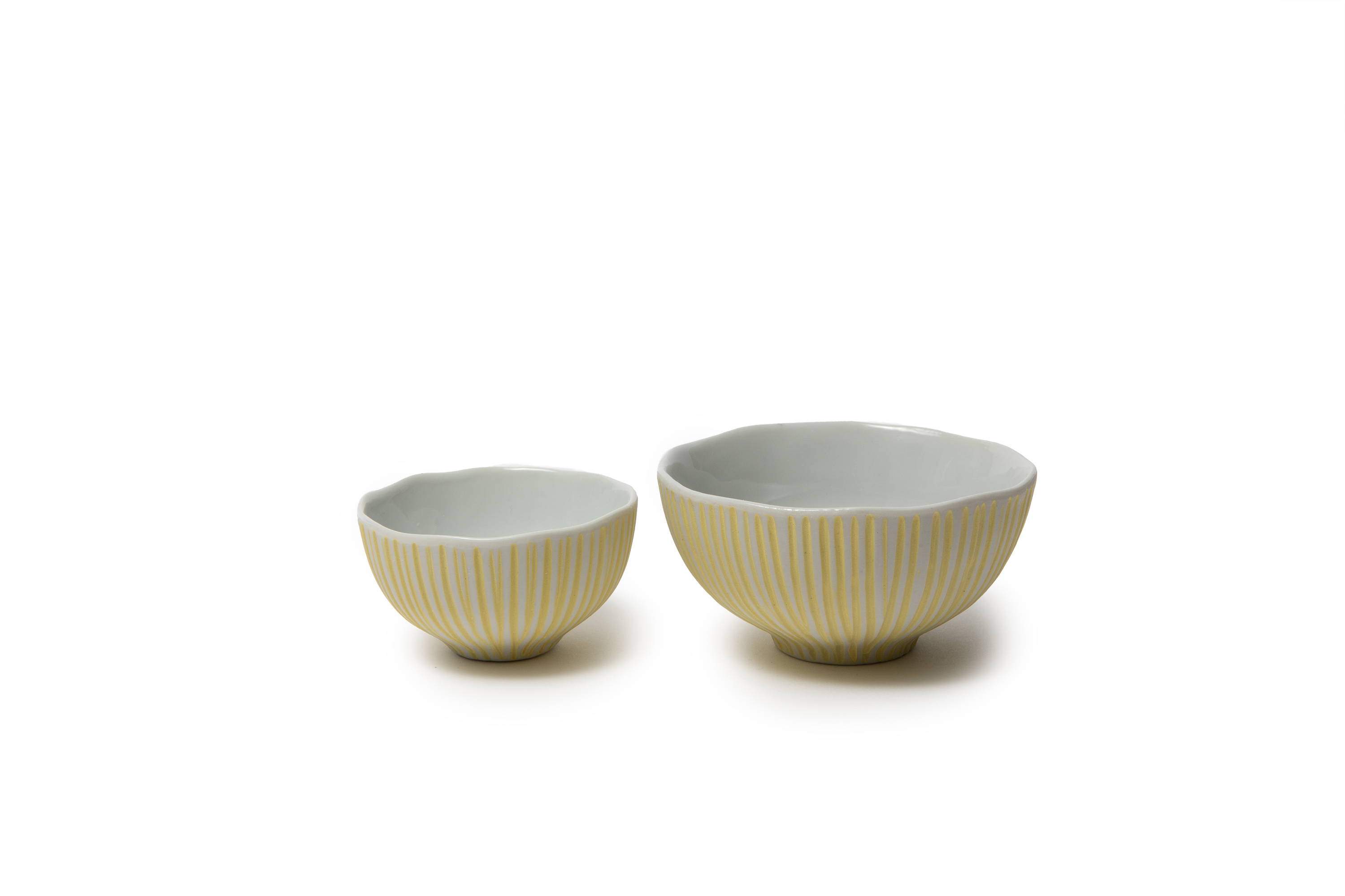 Bowl C YellowStripe - 2