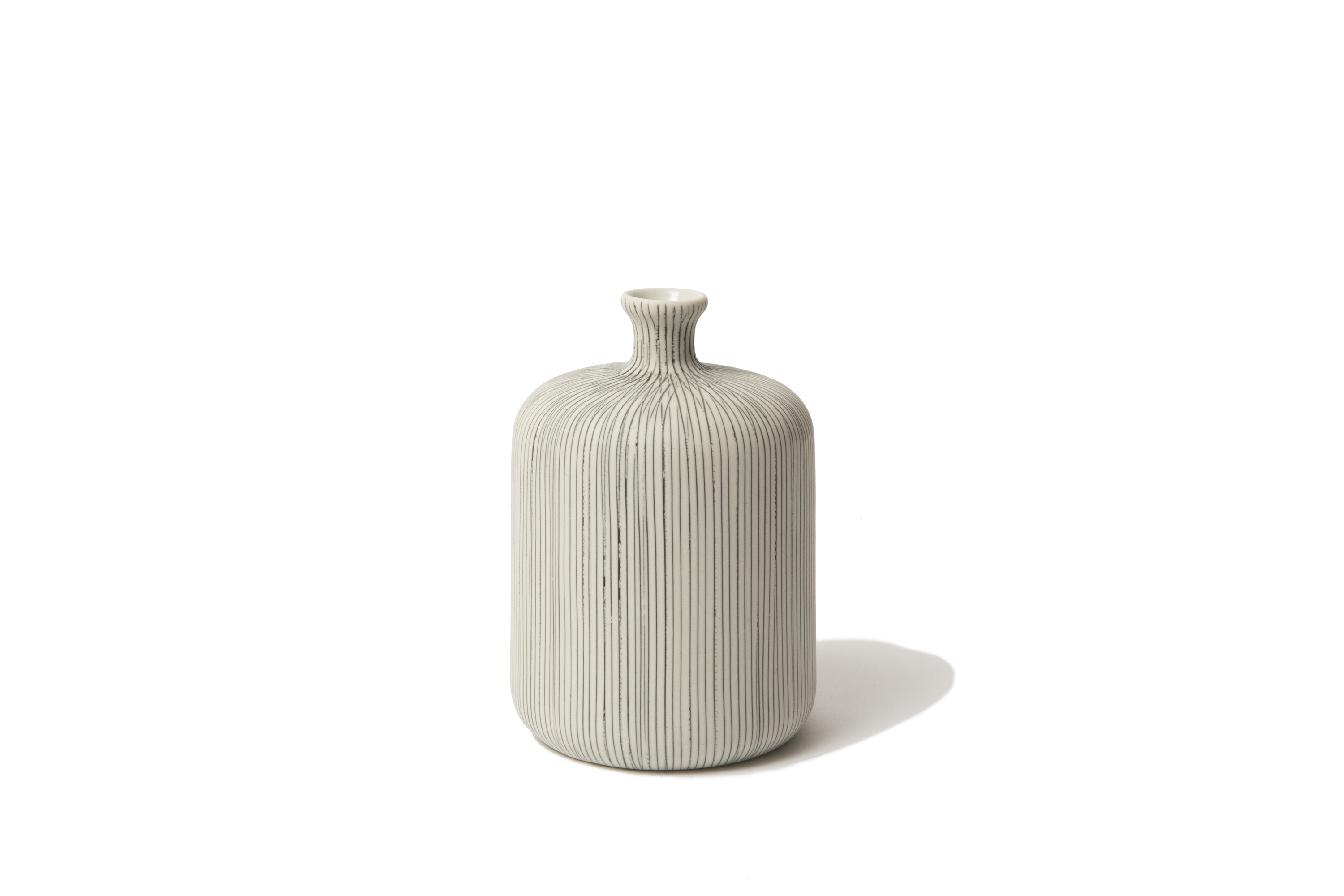 Vase New Bottle medium Grey