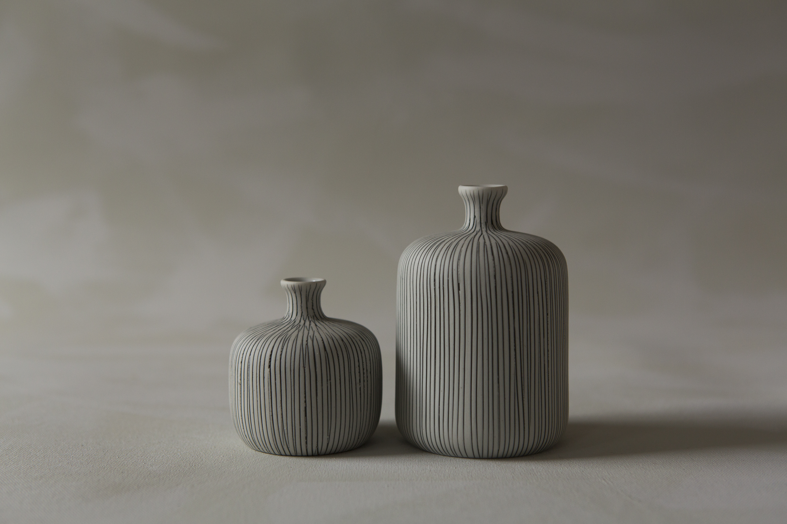 Vase New Bottle medium Grey - 2
