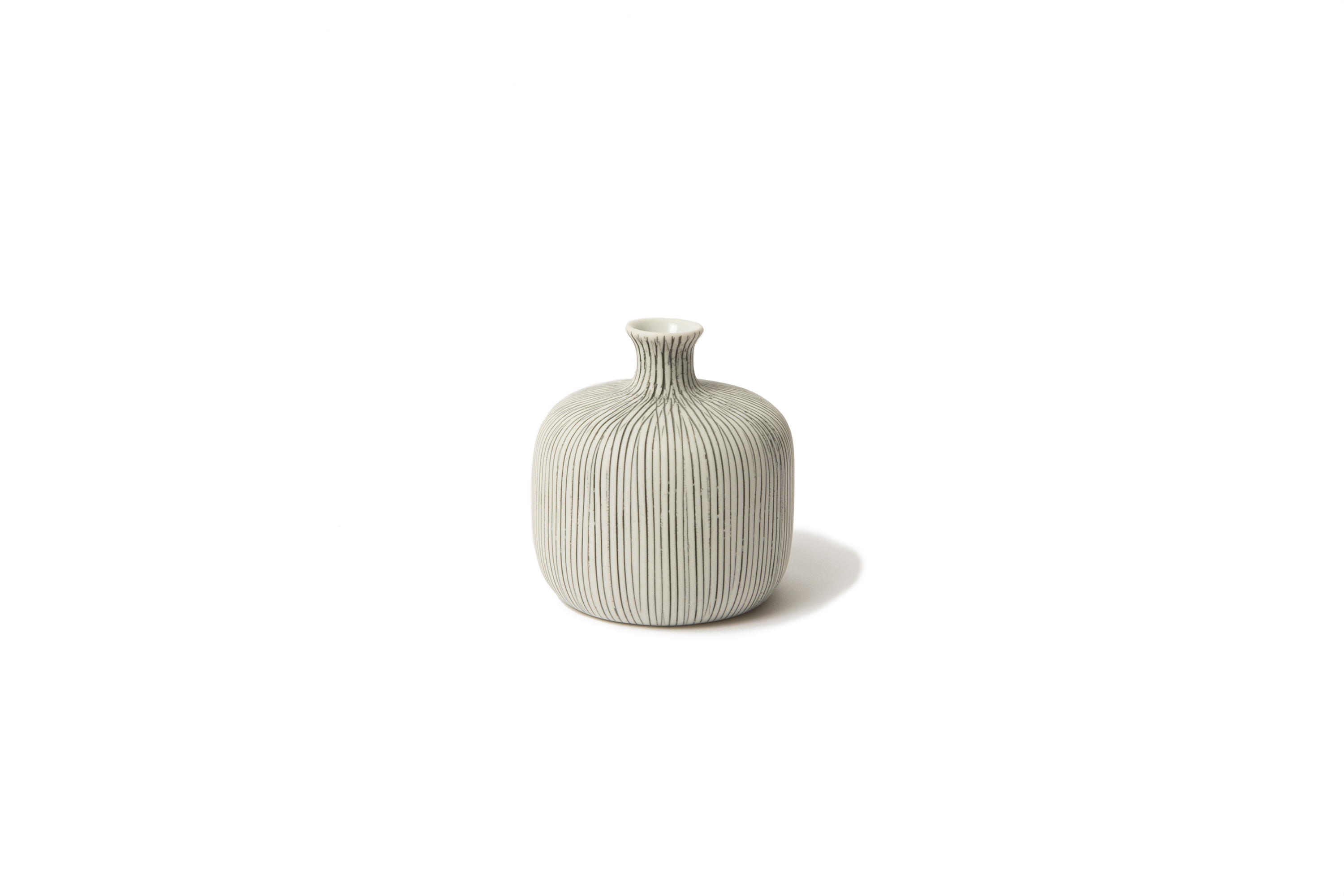 Vase New Bottle small Grey
