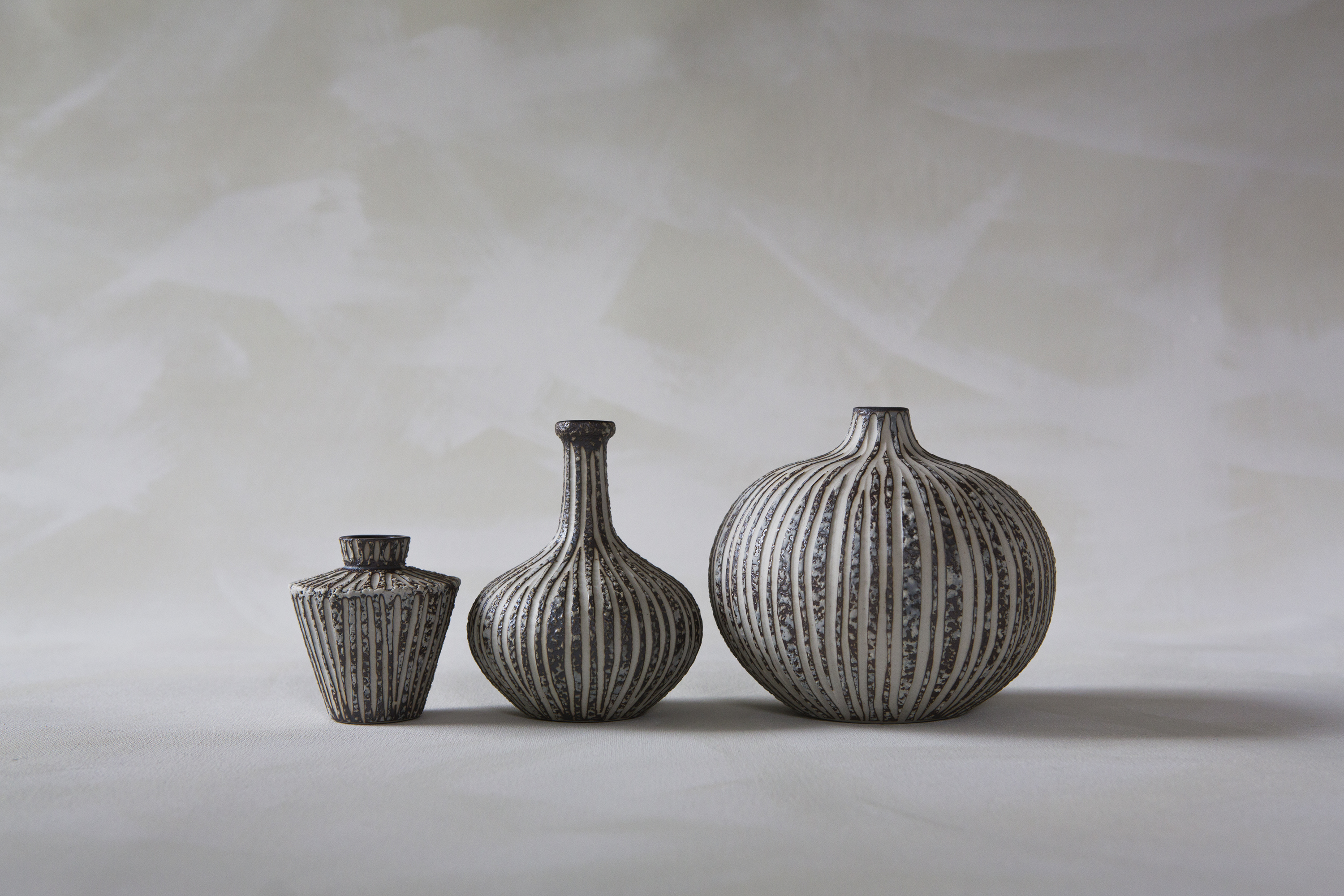 Vase Sonja mini Stone Stripe - 2