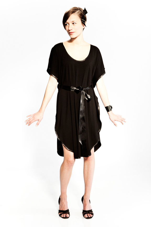 Bat tunic Black