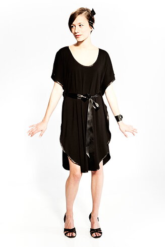 Bat tunic Black