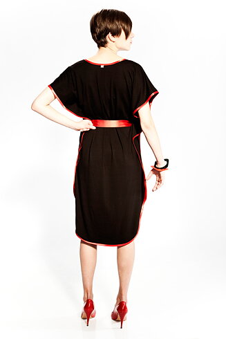 Bat tunic Red