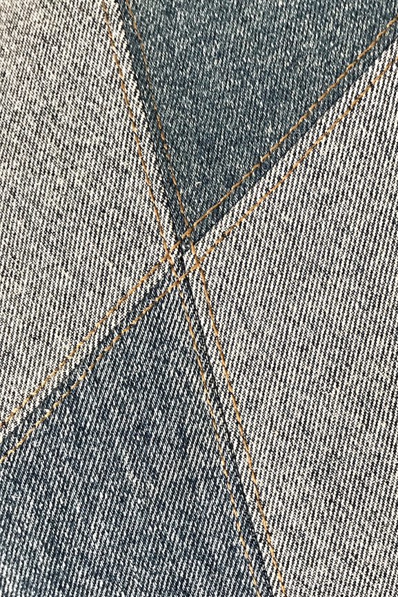 Denim Harlekin - Metervara  - 6