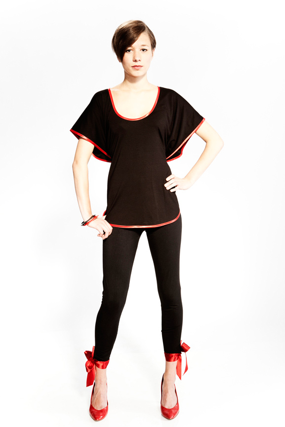 Tie tights Red - 3