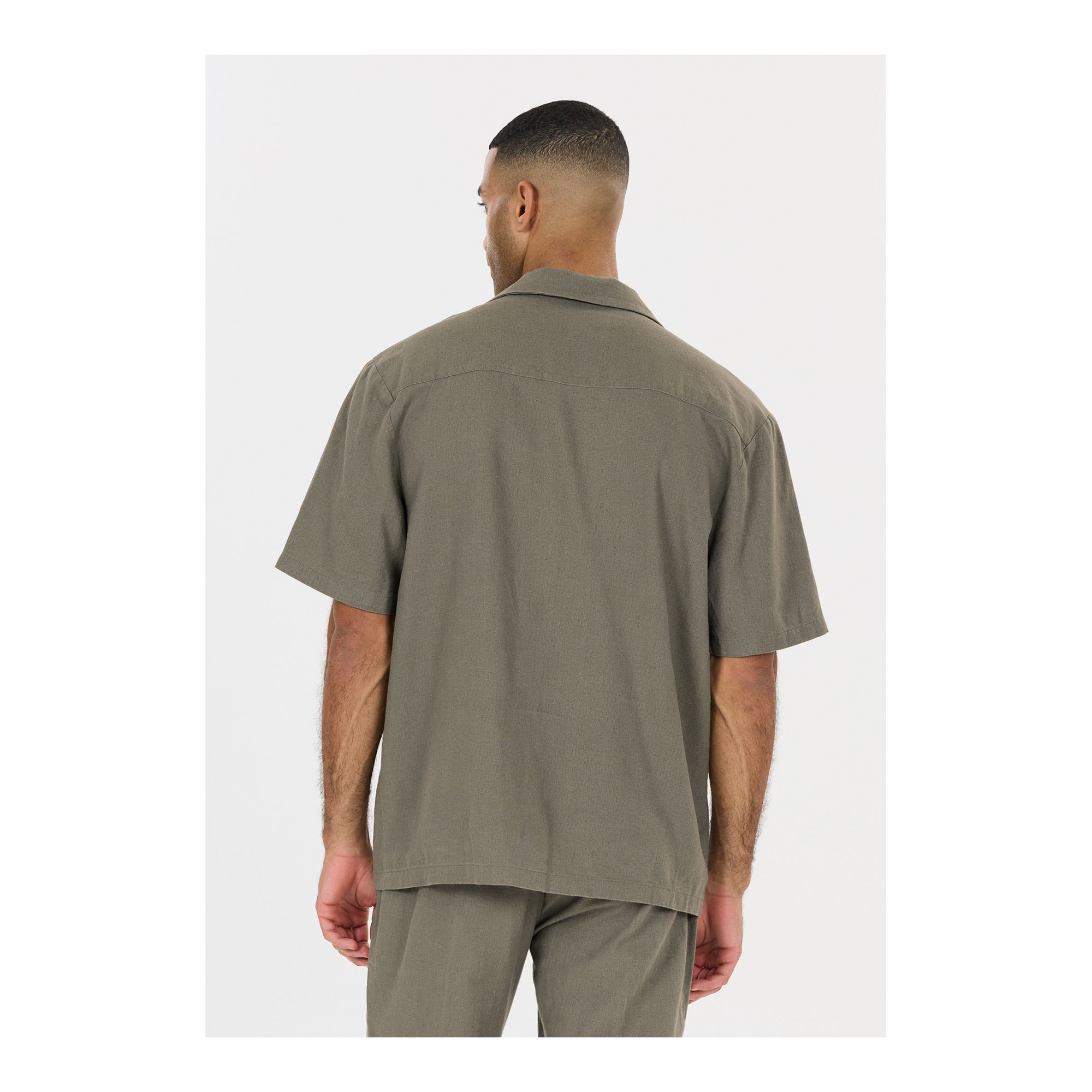 Nou Dalan Linen S/S Shirt M - 8