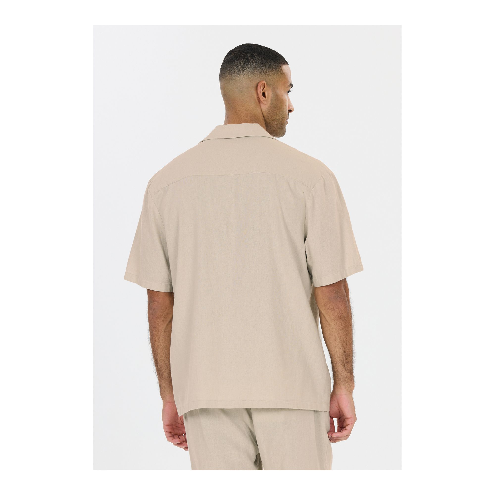 Nou Dalan Linen S/S Shirt M - 5
