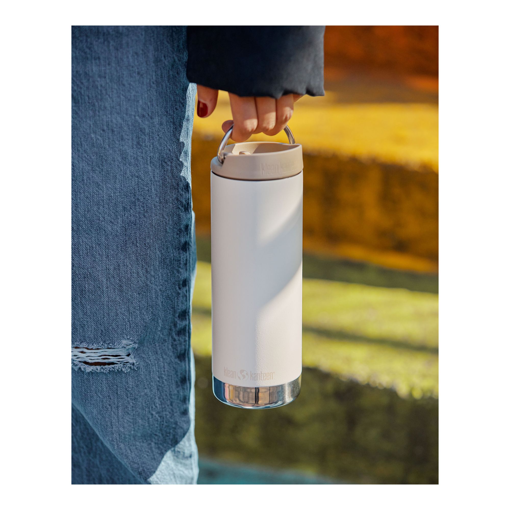 Klean Kanteen TKWide (W/Wide Café Cap) 473 ml Isolerad flaska - 3