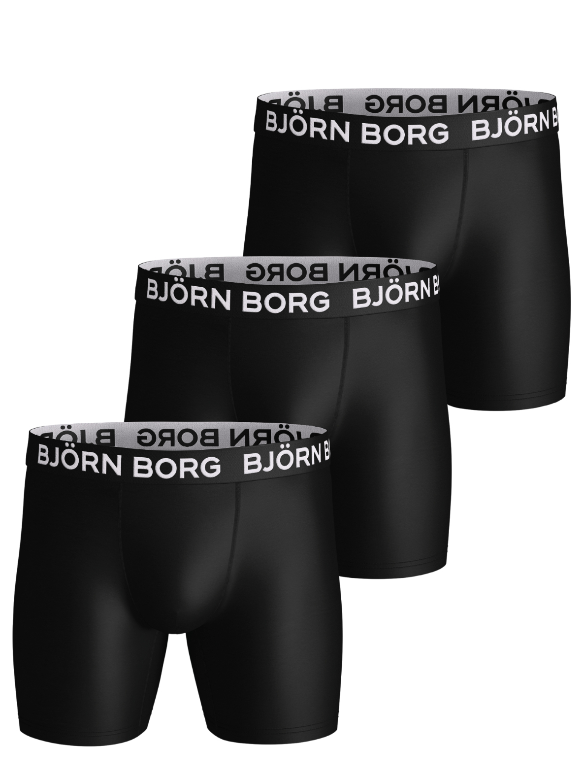 Björn Borg Sports Microfiber Boxer 3-Pack Funktionskalsonger (Tvååkers IF)