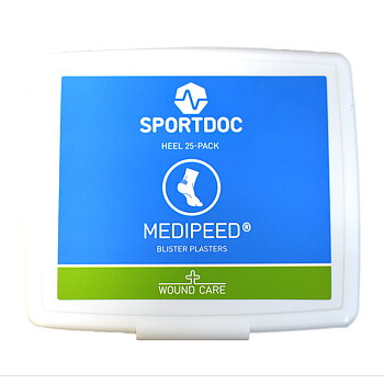 Sportdoc Medipeed Heel 25-Pack, 42x68 mm